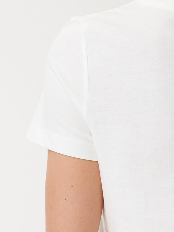 Vero Moda Vero Moda Marškinėliai Viva 10322077 Balta Regular Fit