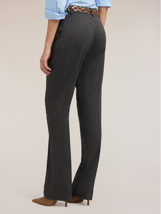 Motivi Motivi Pantaloni di tessuto P0ASQ005200N0S3 Grigio Regular Fit