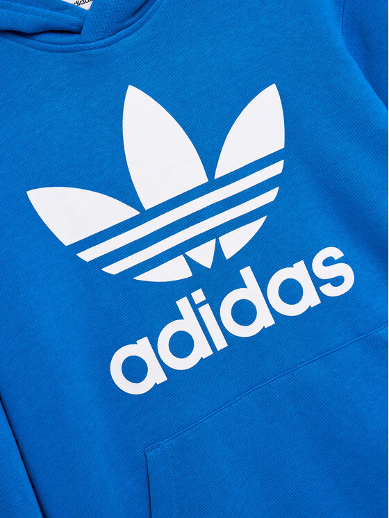 adidas adidas Bluză adicolor Trefoil IN8468 Albastru Regular Fit