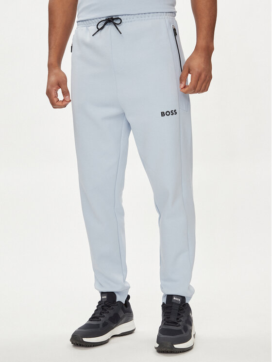 Boss Pantaloni trening Hadiko 1 50510346 Albastru celest Regular Fit