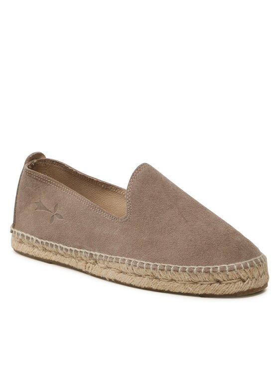 Tan outlet flat espadrilles