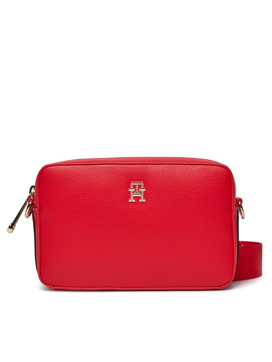 Tommy Hilfiger Tommy Hilfiger Käekott Th Essential Sc Camera Bag Corp AW0AW15707 Punane