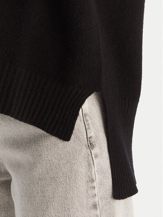 Kontatto Kontatto Maglione 3M0842C Nero Relaxed Fit
