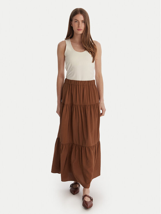 Marella Marella Fustă maxi Ciocca 2613101084 Maro Regular Fit