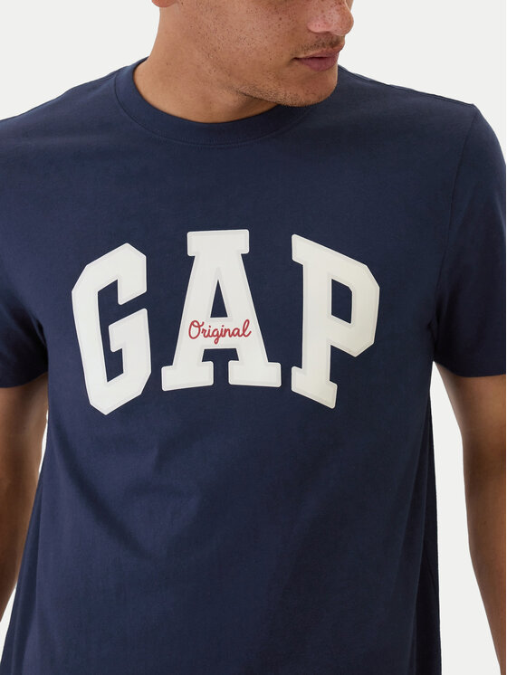Gap Gap Тишърт 542246-02 Тъмносин Regular Fit