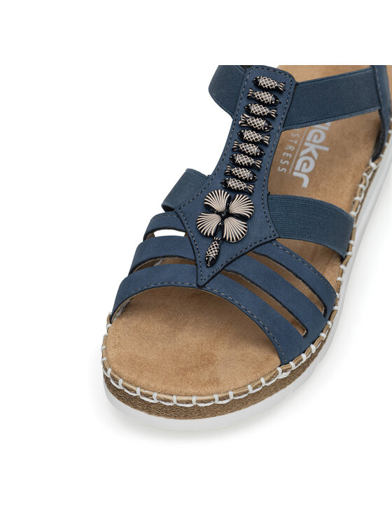 Rieker Rieker Sandalen V1206-14 Dunkelblau
