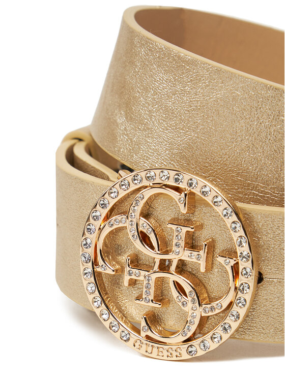 Guess Guess Curea de Damă W5GZ13 L0WF0 Auriu