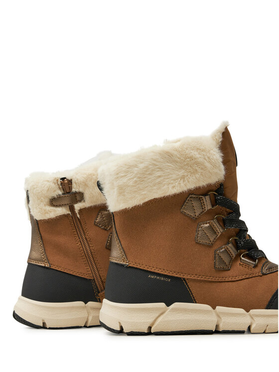 Geox Geox Škornji za sneg J Flexyper Girl B Ab J46APA 0AU50 C6175 S Rjava
