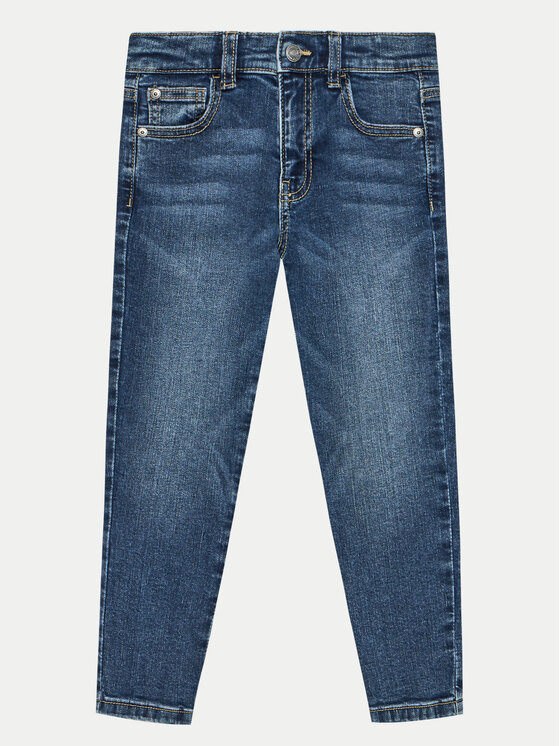 United Colors Of Benetton United Colors Of Benetton Džinsai 42VXGE020 Tamsiai mėlyna Skinny Fit