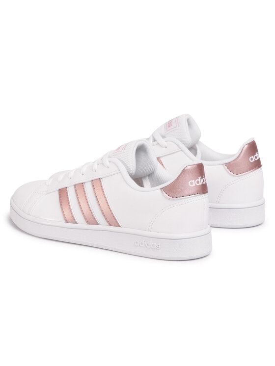 Adidas grand court k rose gold store