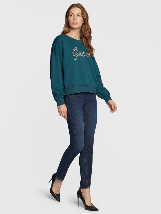 Felpa Manila W2BQ24 K8802 Verde Regular Fit