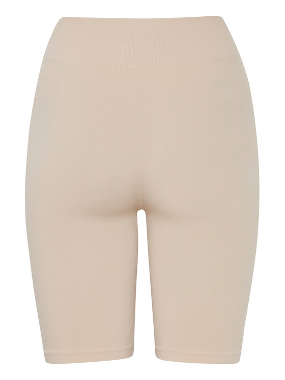 Fransa Fransa Biciklističke hlače 20610764 Smeđa Slim Fit