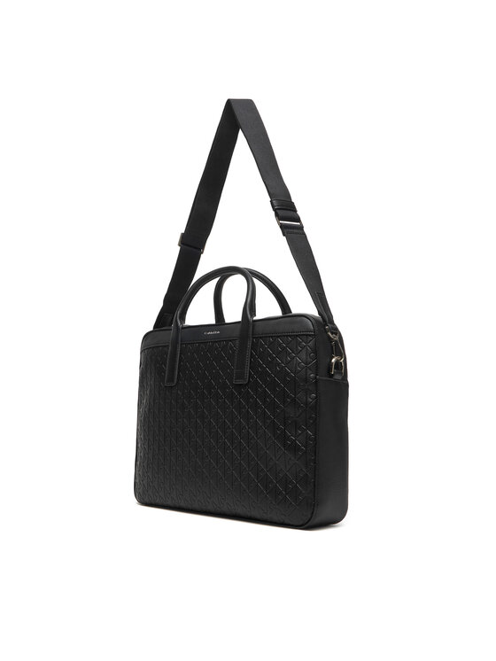 Calvin Klein Calvin Klein Сумка для ноутбука Emblem Emboss Commuter LV04D3265G Чорний