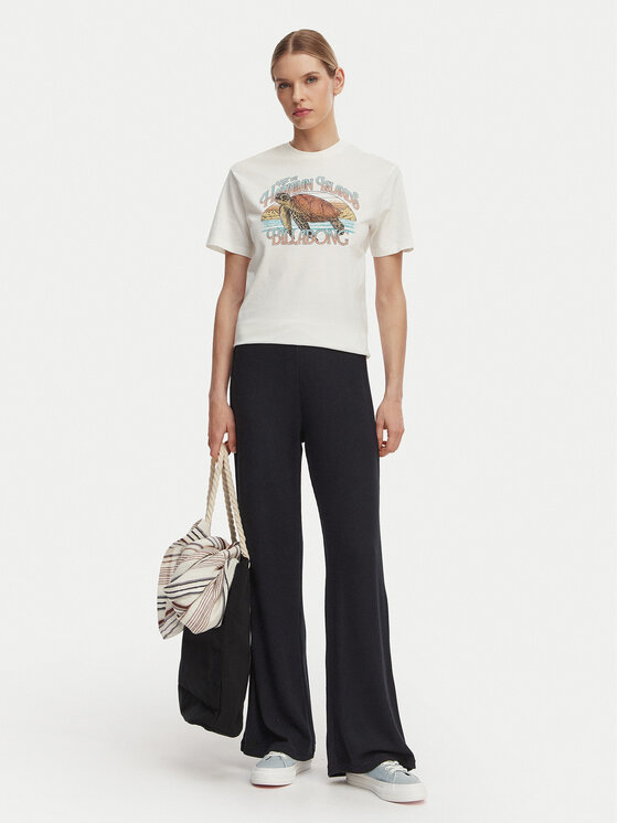 Billabong Billabong T-särk On Vacay EBJZT00468 Valge Regular Fit