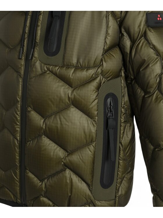 Peuterey Peuterey Cappotto q-dav-56787 Verde Regular Fit