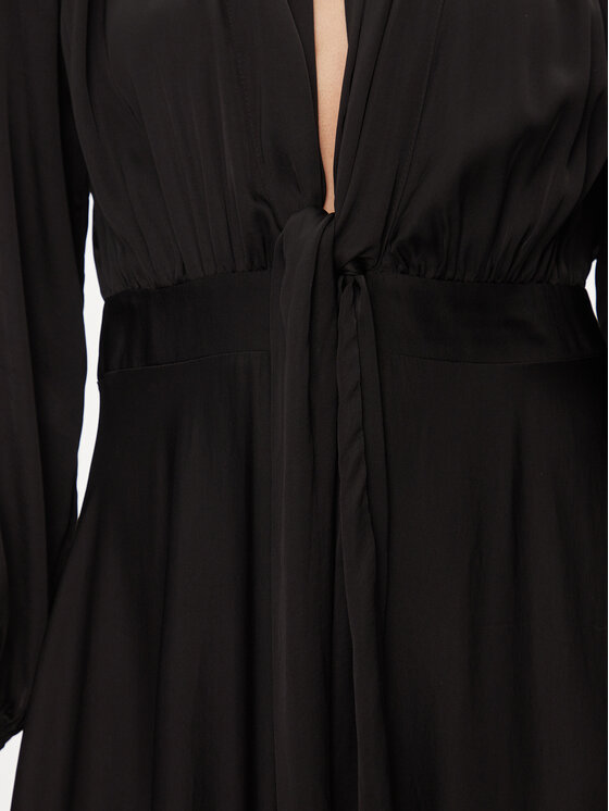 Dixie Dixie Φόρεμα κοκτέιλ AIFIULTA Μαύρο Regular Fit