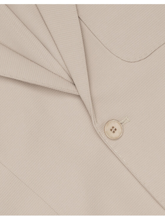 Borgio Borgio Marynarka genoni Beżowy Slim Fit