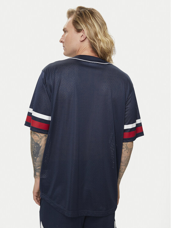 Fila Fila T-krekls FAM0652 Tumši zils Relaxed Fit