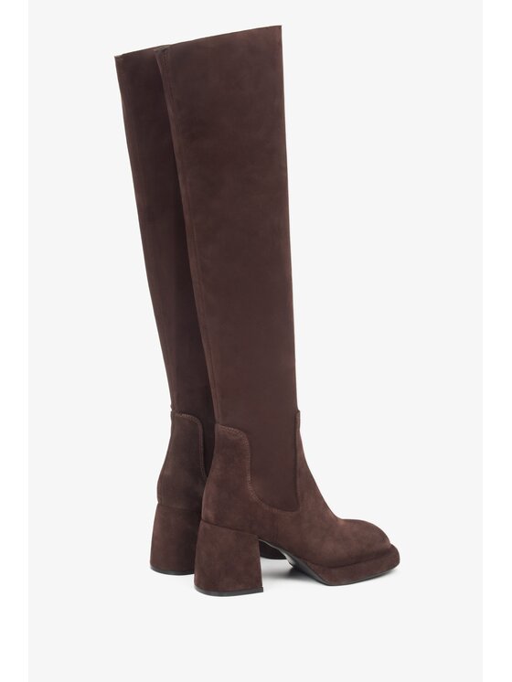 Estro Estro Μπότες ER00116766 Καφέ