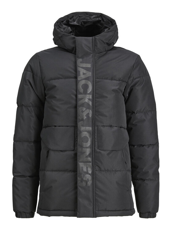 Jack & Jones Junior Jack & Jones Junior Zimska jakna 12246122 Črna Regular Fit