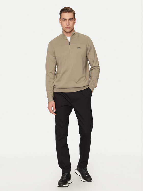 BOSS BOSS Светр Momentum-X_QZ 50498560 Бежевий Regular Fit