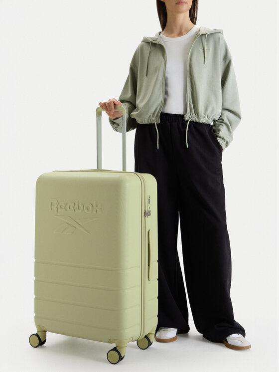 Reebok Reebok Velik kovček CEO-RBK-WAL-012-L Zelena