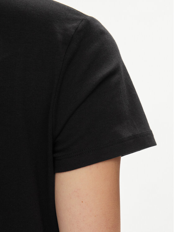 Liu Jo Liu Jo T-särk TA4203 JS003 Must Regular Fit