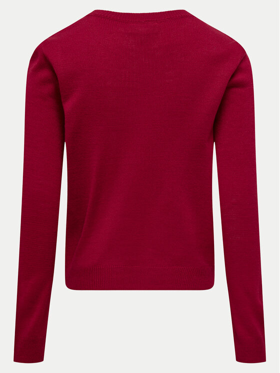 Kids ONLY Kids ONLY Sweater Xmas 15331289 Piros Relaxed Fit