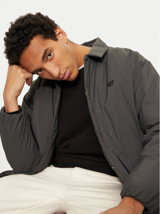 New Balance New Balance Μπουφάν μεταβατικό MJ43504 Μπεζ Regular Fit