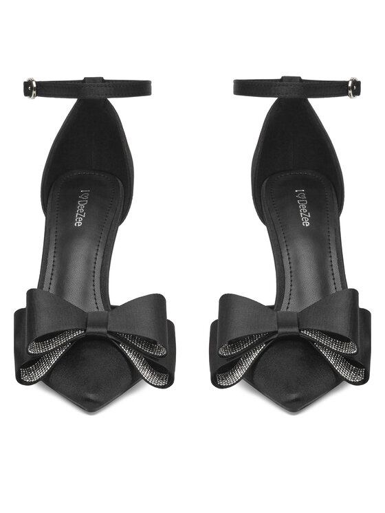 DeeZee DeeZee Pantofi cu toc subțire GA0-0727 Negru