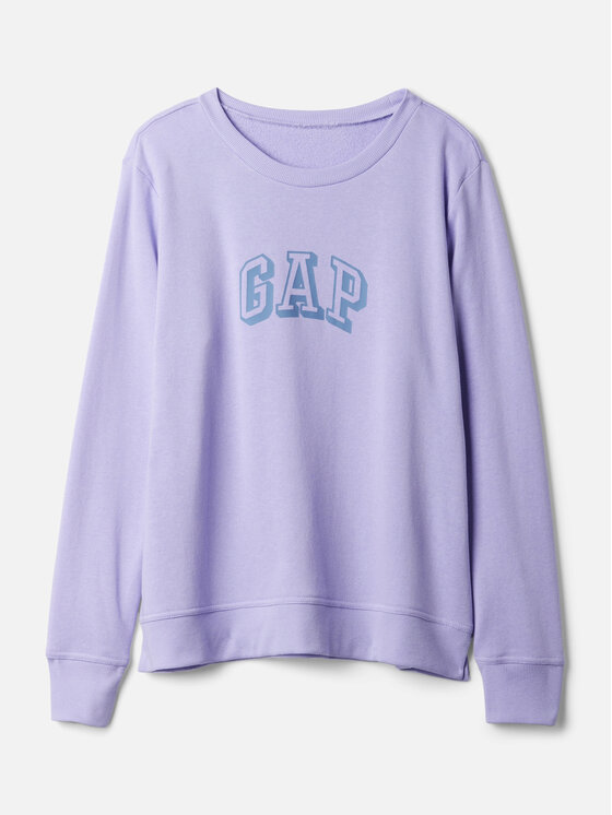 Gap Gap Pulóver 885586-02 Lila Regular Fit
