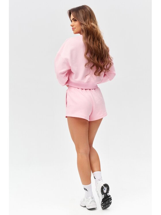 ROUGH RADICAL ROUGH RADICAL Felpa COTTON ACTIVE CROP WOMEN Rosa Regular Fit