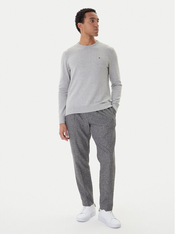 Tommy Hilfiger Tommy Hilfiger Maglione Essential Ssnl MW0MW39999 Grigio Regular Fit