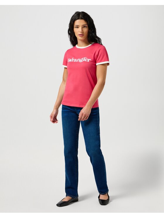 Wrangler Wrangler Jeansy STRAIGHT Granatowy Straight Leg
