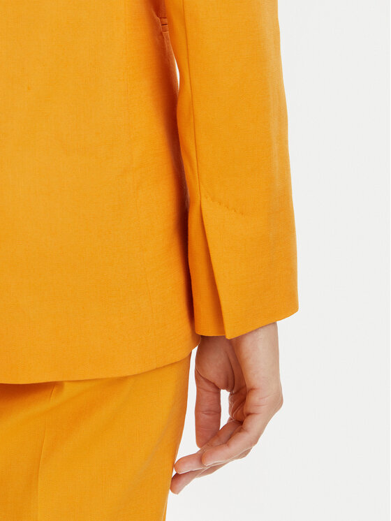 Marella Marella Giacca da abito Gomito 2413041022 Arancione Regular Fit