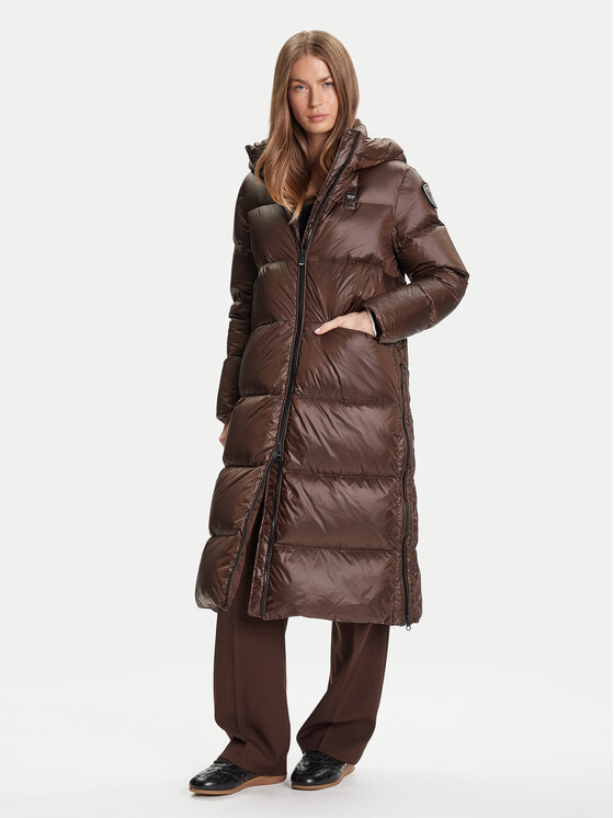 Blauer Kurtka puchowa 25WBLDK03161 Brązowy Regular Fit
