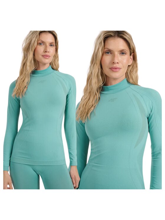 4F 4F Intimo termico pezzo sopra 4FWAW25USEAF216-46S Verde