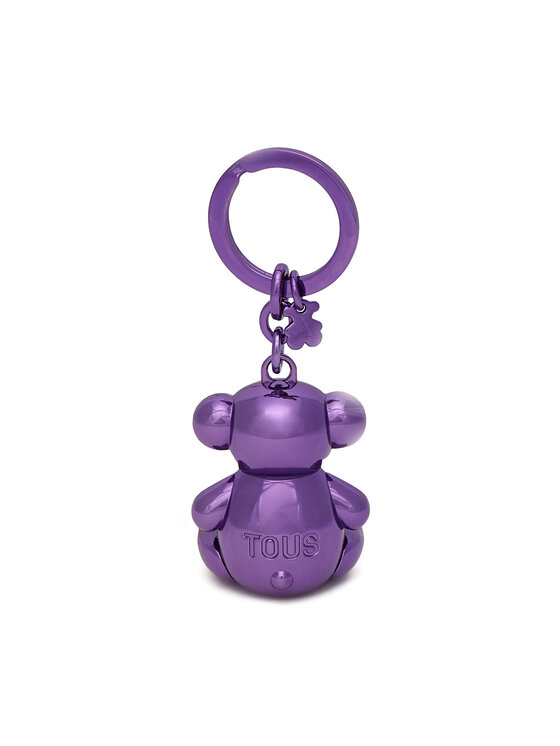 TOUS TOUS Schlüsselanhänger LLAVERO METAL BOLD BEAR 2002040629 Violett