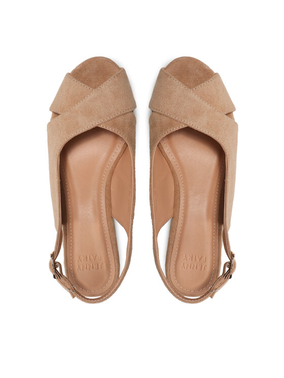 Jenny Fairy Jenny Fairy Espadryle TS5249-01 Beżowy