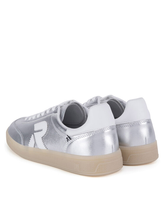 Rieker Revolution Lifestyle Rieker Revolution Lifestyle Sneakersy W2200-90 Srebrny