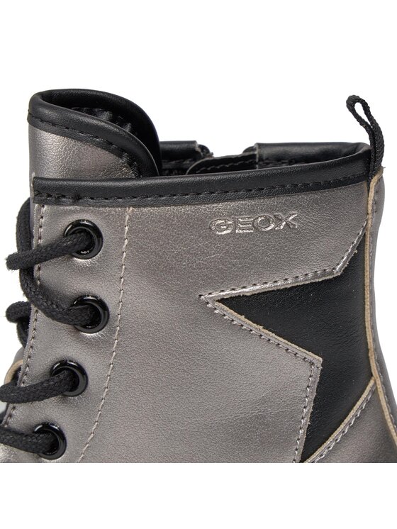 Geox Geox Scarponcini Jr Casey J9420G 000NF C1363 S Argento