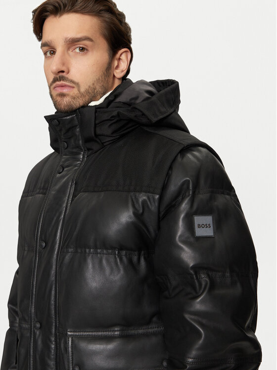 BOSS Boss Prijelazna jakna Jolam 50522219 Crna Relaxed Fit