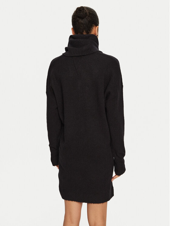 Liu Jo Liu Jo Rochie tricotată WF4430 MA49P Negru Regular Fit