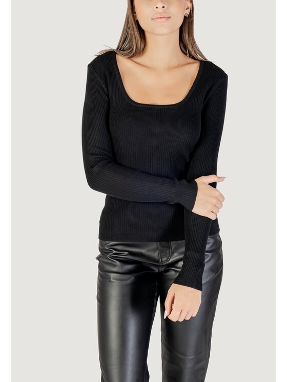 Morgan De Toi Morgan De Toi Maglione 252-MANON Nero Casual Fit