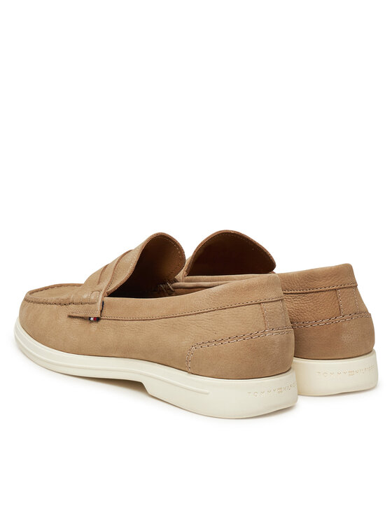 Tommy Hilfiger Tommy Hilfiger Μοκασίνια Nubuck P Loafer FM0FM05350 Μπεζ