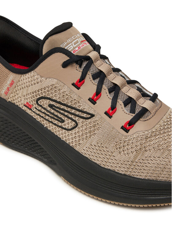 Skechers Skechers Tenisice Gorun Elevate Lace Up 220852/TPBK Bež