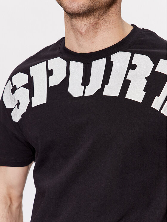Plein Sport Plein Sport Tričko SACC MTK6031 SJY001N Čierna Regular Fit