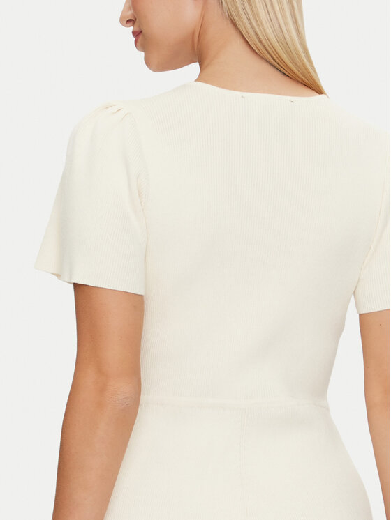DKNY DKNY Haljina za svaki dan DD4EN992 Bež Slim Fit