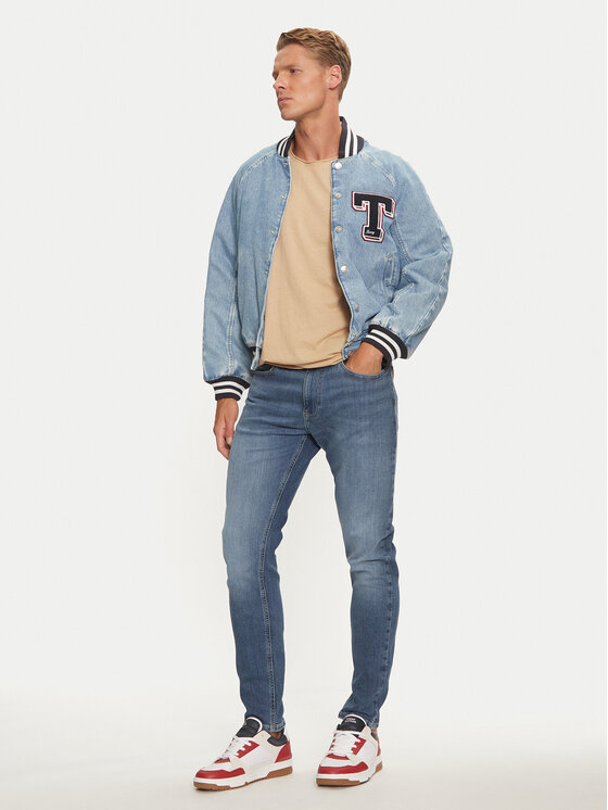 Tommy Jeans Tommy Jeans Blugi Austin DM0DM21053 Albastru Slim Tapered Fit