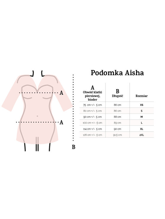DKaren Lingerie DKaren Lingerie Szlafrok Aisha Czarny Classic Fit
